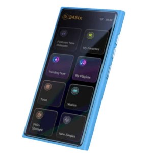 Picture of 24Six Solo4 MP3 Player Music Only Blue